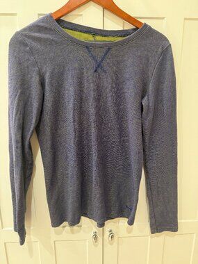 Under Armour Long Sleeve Knit Performance Tee – Blue/Yellow | Women’s S/P